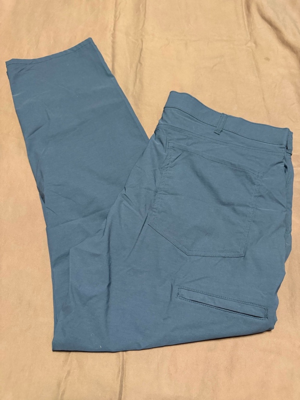 Men's Slate Blue Cargo Pants with Utility Pockets